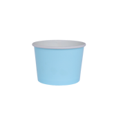 Pastel Blue Paper Gelato Treat Cup 10pk
